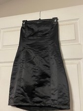 Lulu's strapless black mini dress Medium Excellent Condition