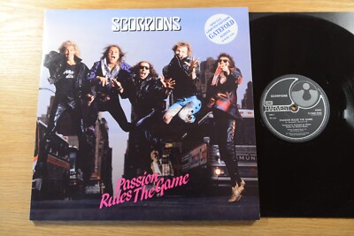 Scorpions   Passion Rules The Game 12''  Maxi Harvest   12 HARG 5242 gatefold