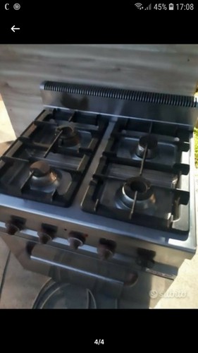 Quattro fuochi bertos con forno ventilato elettrico | eBay