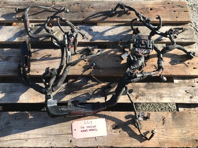 04 05 Chevrolet GMC 2500HD 3500HD DURAMAX 6.6 LLY ENGINE WIRING LOOM