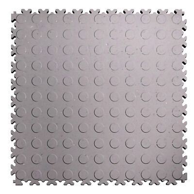 Craft-Equip INDUSTRY FLIESE ECO HELLGRAU NOPPE WERKSTATT GARAGE PVC HALLE