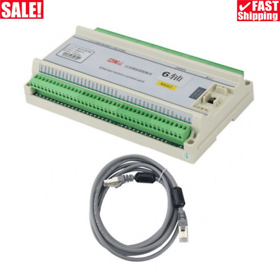 MACH3 MK6Z-ET CNC Motion Controller Card Ethernet Interface with 30 In 12 Out