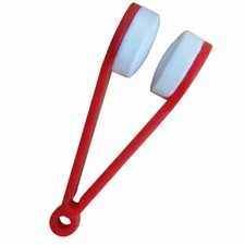 6pc Sun Glasses Eyeglass Microfiber Spectacles Cleaner Brush Cleaning Tool Red