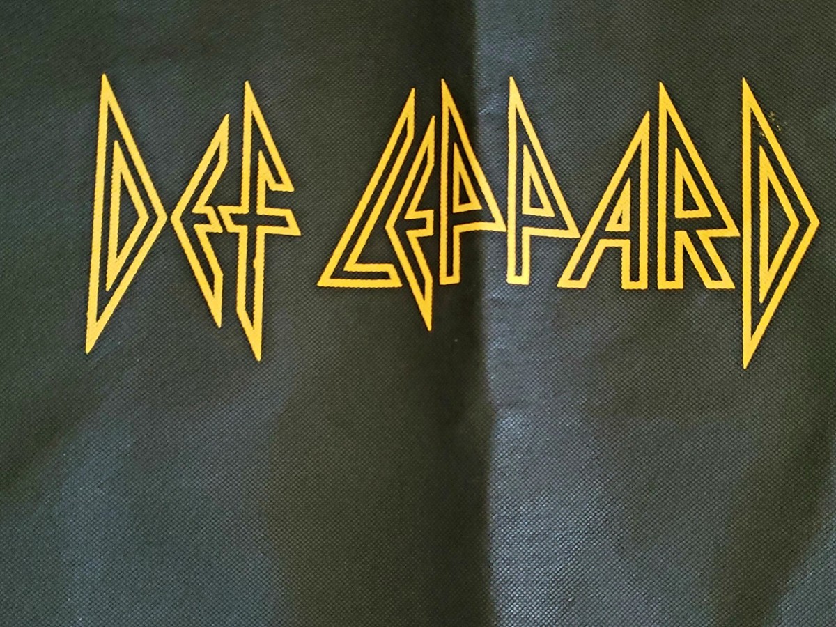 Def Leppard Stadium Tour VIP Merchandise Large Reusable Bag 