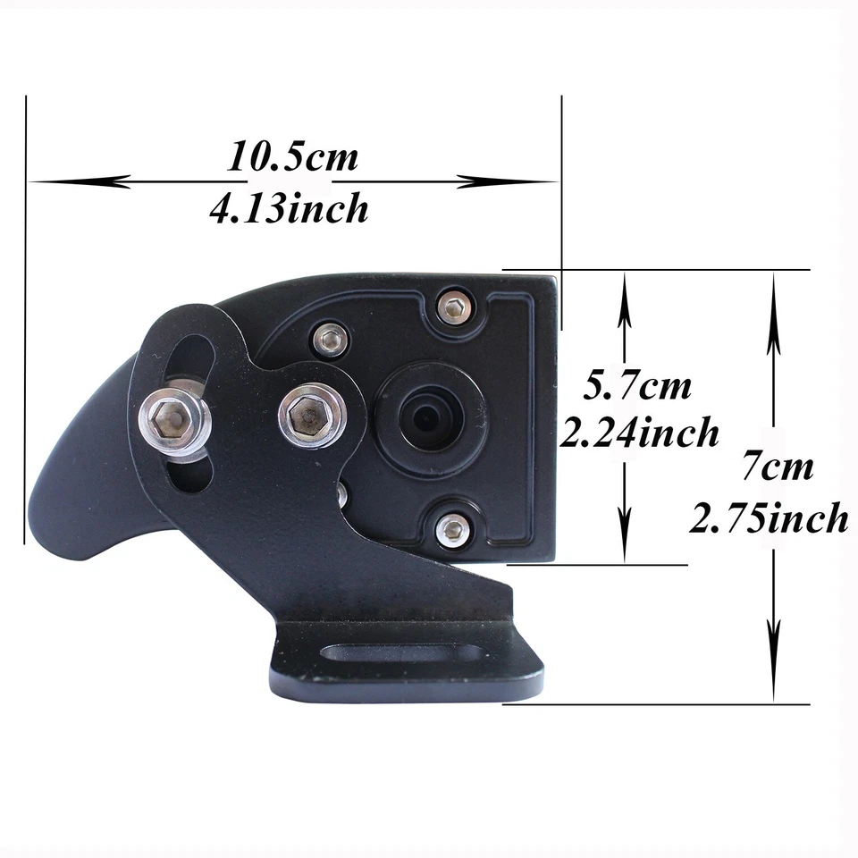 54 Inch Curved LED Light Bar Spot Flood Combo Offroad Driving SUV Truck Roof 4WD - Image 3 of 4