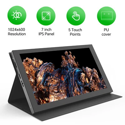 APROTII Monitor touchscreen LCD HDMI IPS 7 pollici PC senza driver secondo display monitor