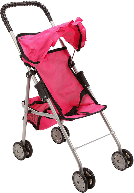 Mommy and Me My First Baby Doll Stroller with Basket ...