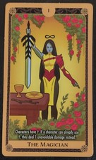 HEROCLIX X-Men X of Swords op tI THE MAGICIAN Tarot Card slop le