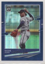 2020 Panini Donruss Optic FOTL Blue Pandora Prizm 79/99 Ozzie Albies #98 im4
