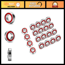 20 Pcs Flanged Ball Bearings 3/4" ID x 1-3/8" OD for Lawn Mowers, Carts Wheels