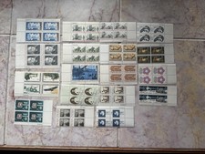 LOT 18 DIFFERENT 8 CENT U.S. STAMPS PLATE BLOCKS MINT NEVER HINGED MNH