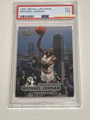 1997-98 Metal Universe Championship Michael Jordan #23 - Bulls - Vintage   