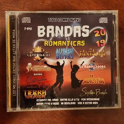 BANDAS ROMANTICAS - LO MAS NUEVO Y LO MAS ROMANTICO - CD - Varios Banda Norteñas