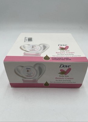 Dove Nourishing Body Care Face Hand and Body Beauty Cream 12 Pack 2.53oz