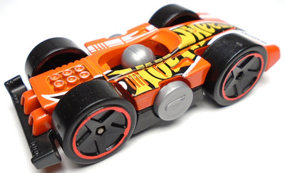 2024 HOT WHEELS FLIPPIN FAST ASAN ORANGE BLACK DIECAST 2 5/8'' FIDGET SPINNER CAR