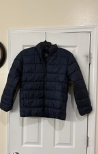 Childrens Place Boys Navy Blue Puffer Jacket Coat Light Weight NWT Size XL 14