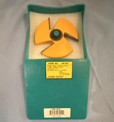 CARB-TECH Raised Panel Shaper Cutter JK15K 3 Flute Carbide Tipped