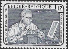 Timbre "Journée du Timbre" Belgique 2169 ** - 85791FX
