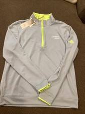 Adidas Quarter Zip Lightweight Womens M New Tags RSM Consulting Logo