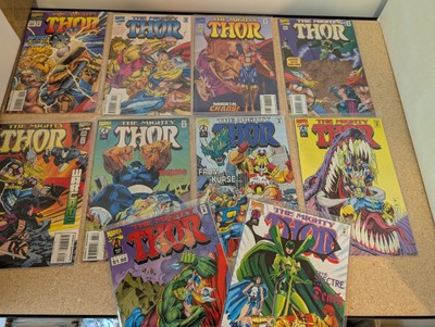 Thor Vol 1: #480 - 489 Complete Run Set VF/NM Marvel