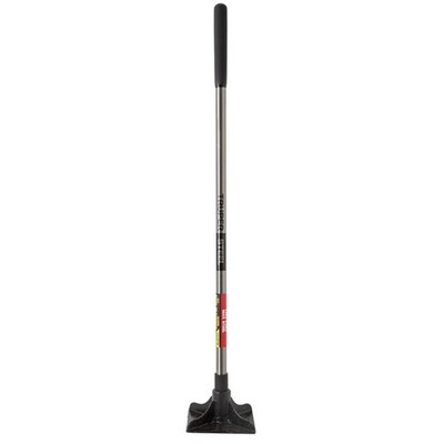 Truper Tru Pro 8'' x 8'' Steel Tamper with Steel Handle, 48''