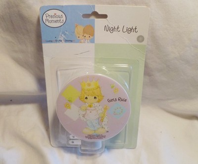 Precious Moments Princess Night Light Girls Rule 2001 Still Sealed 