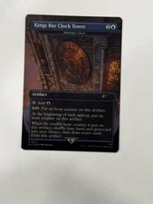 Kings Bay Clock Tower - Midnight Clock (Rainbow Foil) Secret Lair Drop Foil