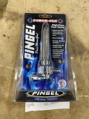 Pingel Designer Power-Flo Petcock Harley Touring Dyna FXR sportster Softail 22mm