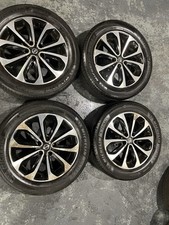 4x 225 55 18 102v Michelin Tyres With Fitted Nissan Wheels