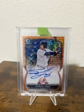 2023 Bowman Chrome Mega Box Mojo Spencer Jones Orange Auto /25
