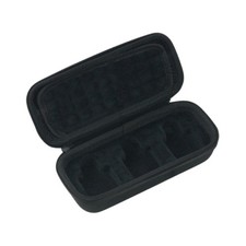 Cordless Mic Case Microphone Case for Cordless 3 Slots Trip Portable