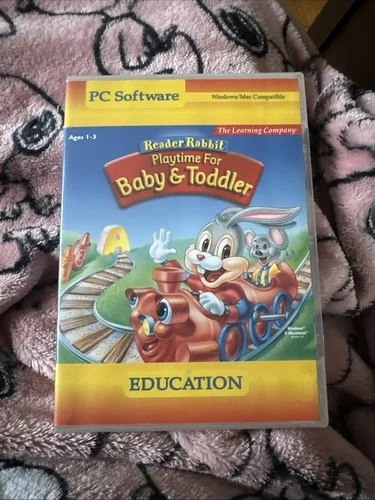 Playtime For Baby & Toddler Reader Rabbit’s PC CD-ROM The Learning Company