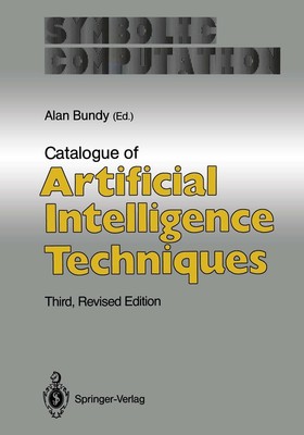 Catalogue of Artificial Intelligence Techniques Alan Bundy