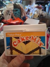 Fisher Price Fun with Food Vintage Cake Mix Box