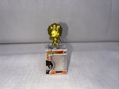 Funko Pop Bitty Dragon Ball Z Vegito 1” Gold Vinyl Figure Used Great Conditions