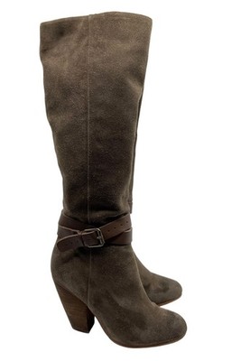Corso Como Aspire Tall Suede Brown Boots Size 5.5