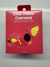 Pink Kids Video Camera - Digital Camcorder Toy Gift For Kids Age 6 , Easy Grip