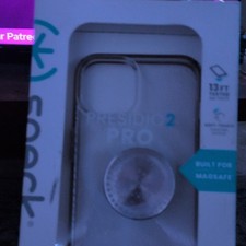 Speck Presidio2 Pro Clear Case MagSafe Compatible Antimicrobial Protection