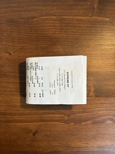 Portafoglio ricevute Maison Margiela X Supreme (nuovo!)