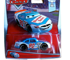 Disney Cars PONCHY WIPEOUT BUMPER SAVE No. 90 PISTON CUP INTERNATIONAL EDITION