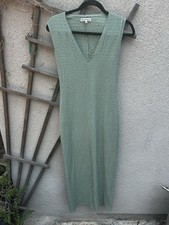 Reformation Palm Knit Dress in Teal Size Small