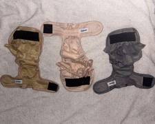 VUNCESSIN Dog Cloth Diapers Lot Beige Gray Light Brown Reusable Adjustable