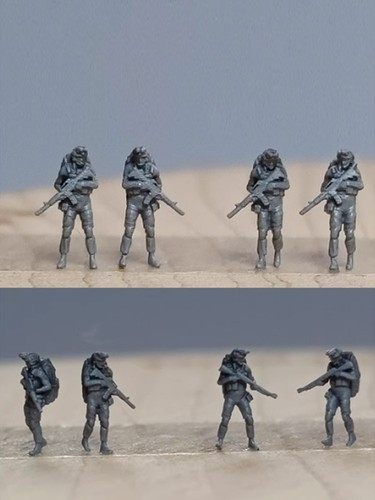 High-precision 3D Printed 1:350 US Marine Corps M777 Hummer Model Set - Picture 9 of 9