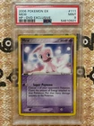 MEW EX PSA 9 HOLON PHANTOMS 111/110 NON-HOLO DVD EXCLUSIVE POKEMON 2006