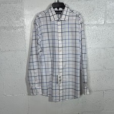 Tommy Hilfiger Men's Flex Regular fit Dress Shirt, lavender multi 17.5 32/33