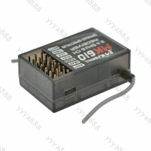 Neu MK610 Empfänger 2,4 GHz AR6100 Spektrum Empfänger für Dx5e, Dx6i, Dx7 Dx8 DE - Bild 4 von 4