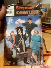 Vintage Peter Pan/Pirate Costume Sewing Pattern