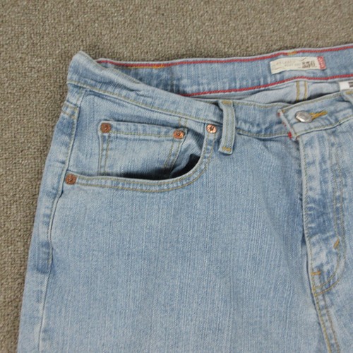 Levis 550 Jeans Womens 16 Short Blue Denim Relaxed Bootcut 33x28* - Bild 3 von 21