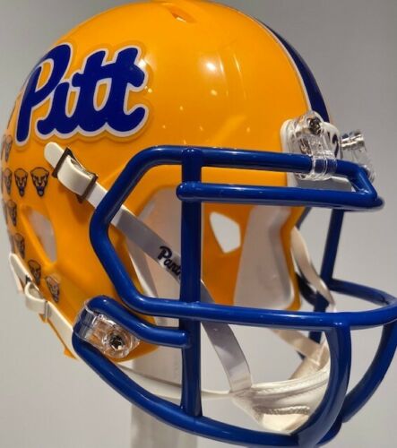 PITT PANTHERS KENNY PICKETT CUSTOM MINI FOOTBALL HELMET - OR ANY PLAYER - Picture 8 of 9
