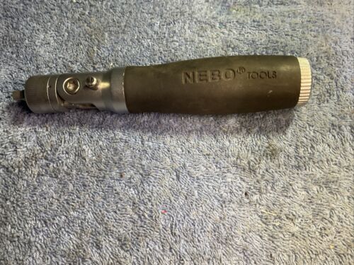 Nebo Tools Ratcheting 6-in-1 Socket Wrench SAE 1/4" To 9/16” Bicycle Motorcycle